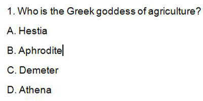 1 Image How well do you know the Greek gods goddesses 
