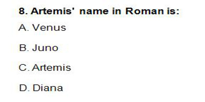 8 Image Names of Greek gods and goddesses in Roman
