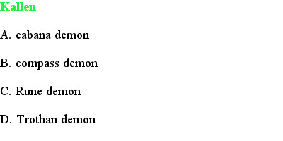 15 IAD Name that Demon