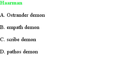 5 IAD Name that Demon