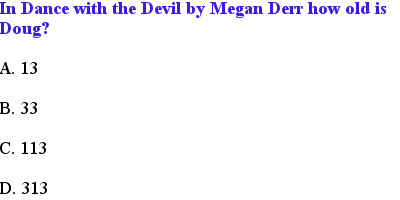 8 Dance with the Devil by Megan Derr