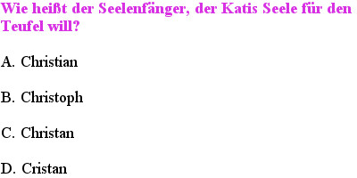1 Die blutroten Schuhe Quiz