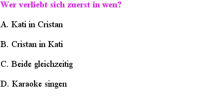 10 Die blutroten Schuhe Quiz