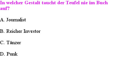 2 Die blutroten Schuhe Quiz