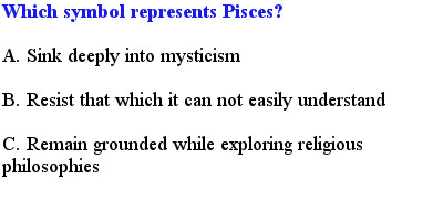 5 Pisces Quiz Questions