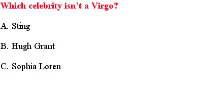 6 Virgo Quiz Questions