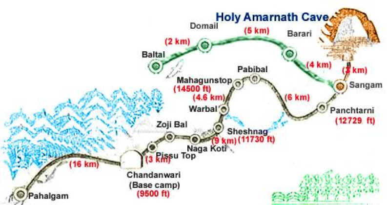 Amaranth Yatra Guide: How To Reach The Pious Cave? Amaranth Yatra Guide: How To Reach The Pious Cave?