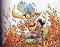 Prahlaad and Holika