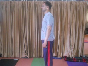 Correct standing posture 1