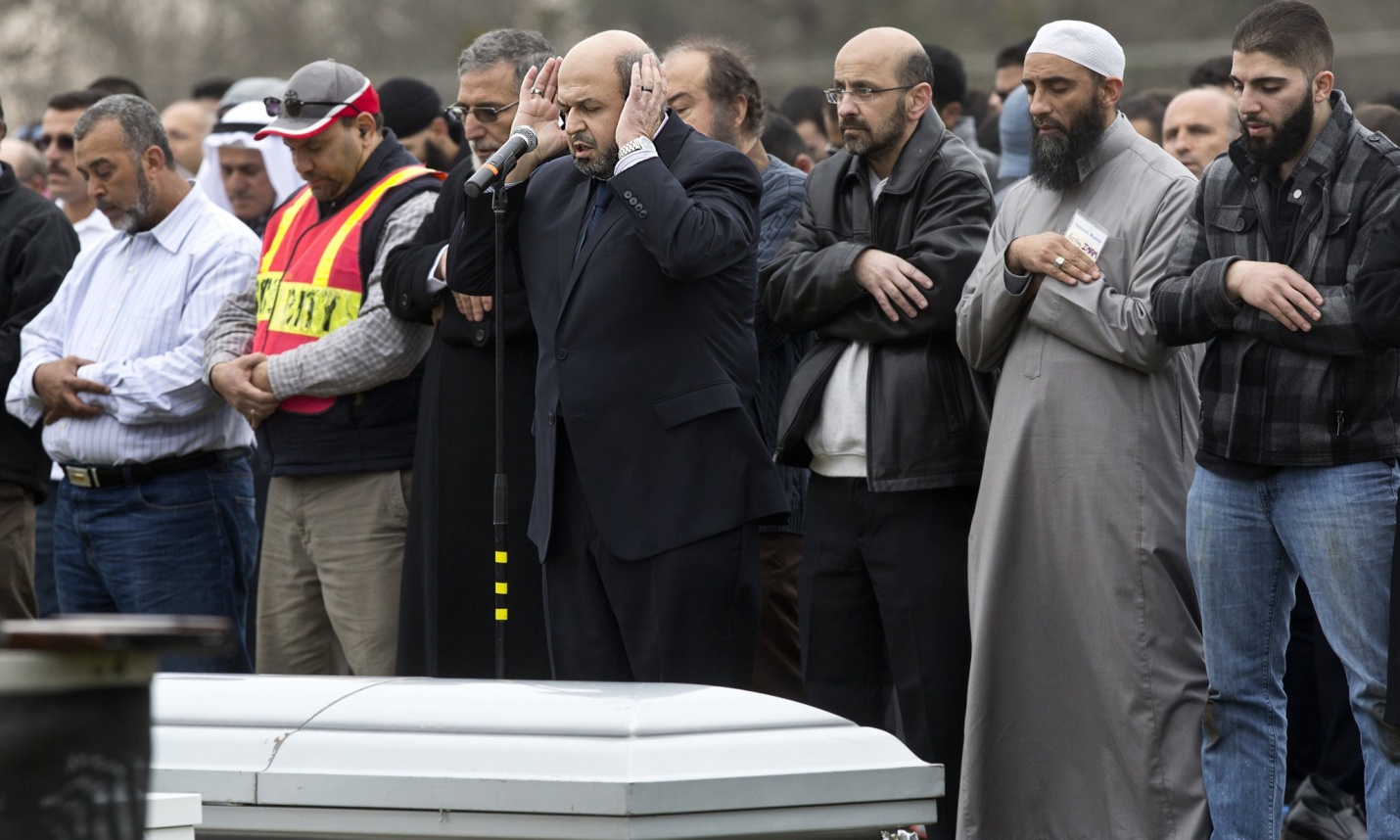 Thousands attend funeral for Muslim students shot in Chapel Hill