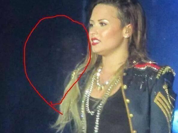 Ghost Captured In Demi’s Picture?
