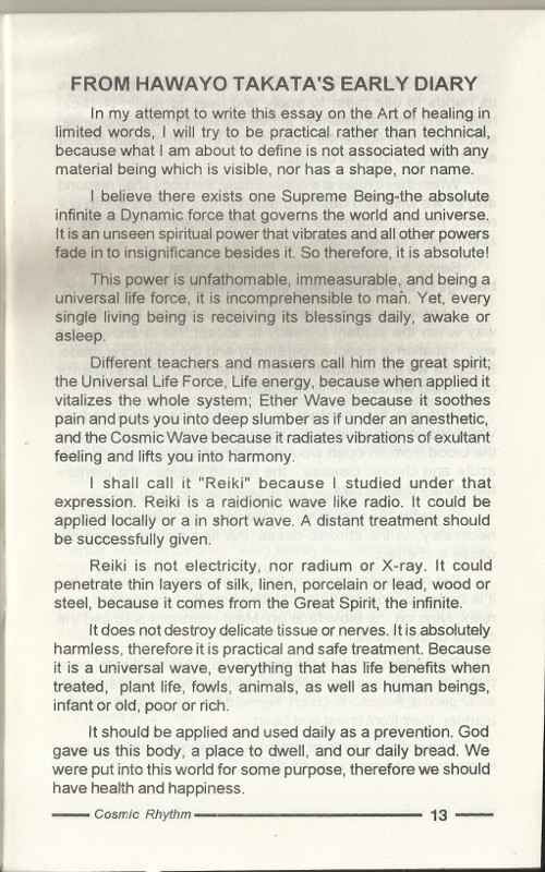 Reiki Book 13