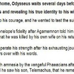 4 Images So you think you read the odyssey