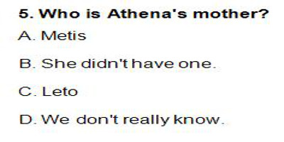 5 Image How Well do You Know Greek  Mytholgy