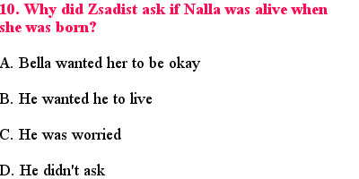10. Father Mine Zsadist and Bella’s Story