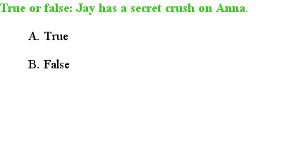 13  Sweet Evil Quiz