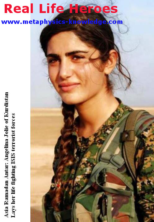 Asia Ramadan: Kurdish Angelina Fights Till The End Against ISIS