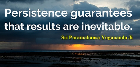 Persistence and Success: Sri Paramhansa Yogananda Ji